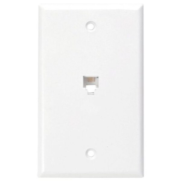 Standard Flush Mount Jack White
