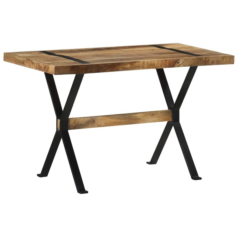 vidaXL Dining Table Wooden Dinner Bistro Table for Dining Room Kitchen Office