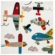 preview thumbnail 13 of 32, SAFAVIEH Carousel Kids Ardak Airplane Rug