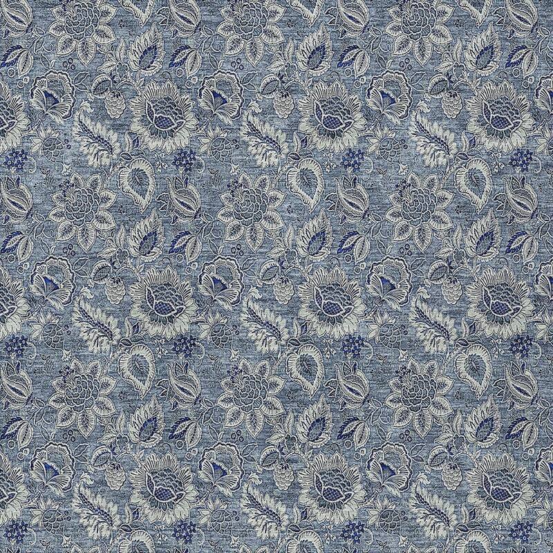 HomeRoots Floral Transitional Rectangle Outdoor Rug