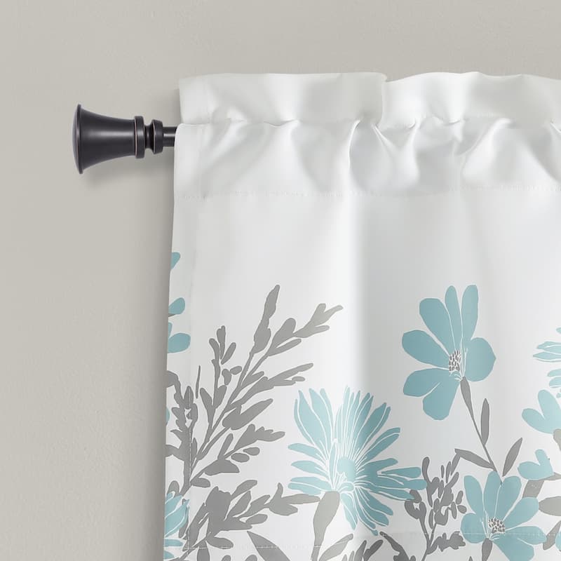 Lush Decor Aprile Light Filtering Valance - 18" x 52"