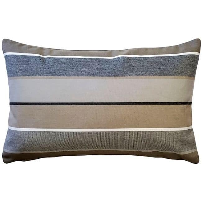 Sunbrella Milano Char Throw Pillow