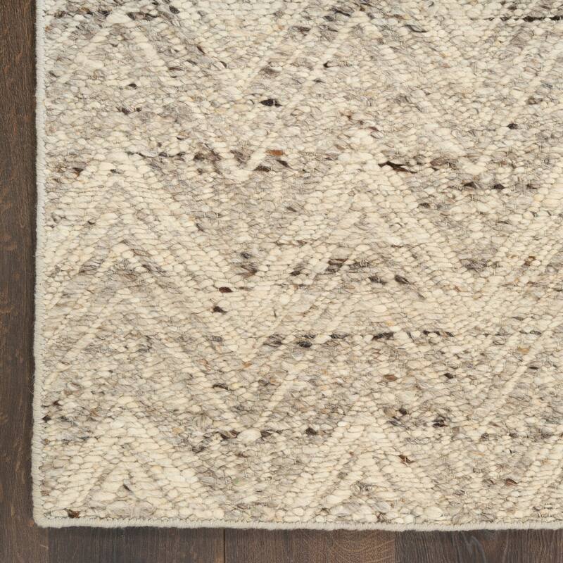 DKNY Pure Purl Modern Chevron Indoor Rug