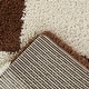 preview thumbnail 3 of 13, Leslie Checkered Shag Area Rug