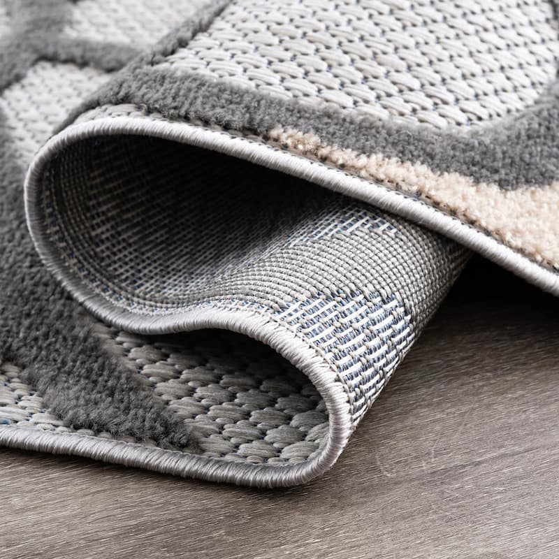 Origin Coastal Floral Indoor/Outdoor Area Rug