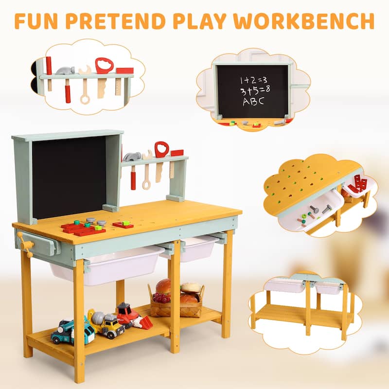 Pretend Play Toys Workbench for Kids