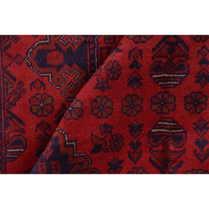 Southwestern Biljik Khal Mohammadi Aviana Red/Blue Rug - 5'10'' x 7'6''