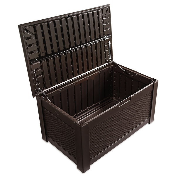 rubbermaid outdoor toy box