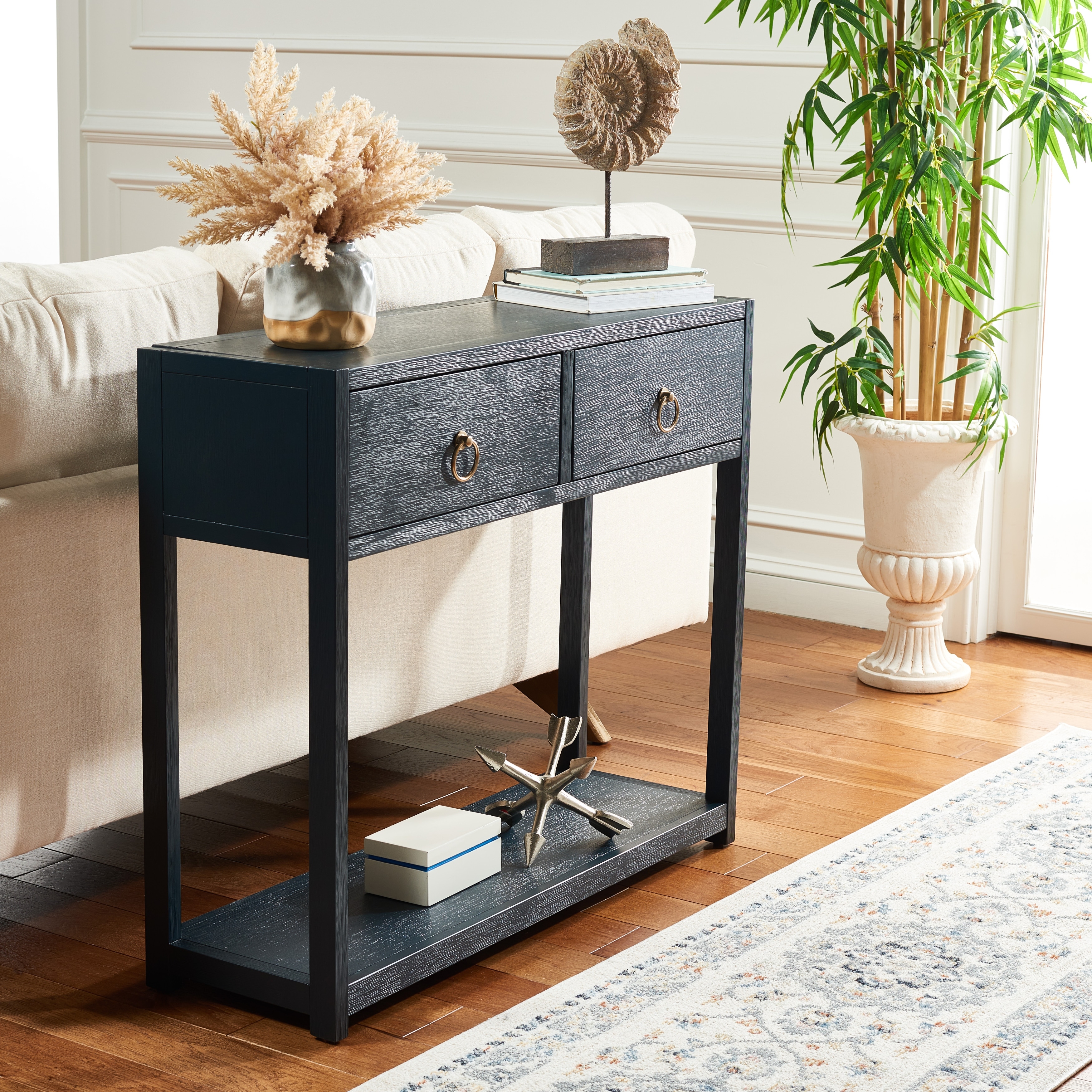 SAFAVIEH Sadie Console Table 12 W x 38 D x 32 H