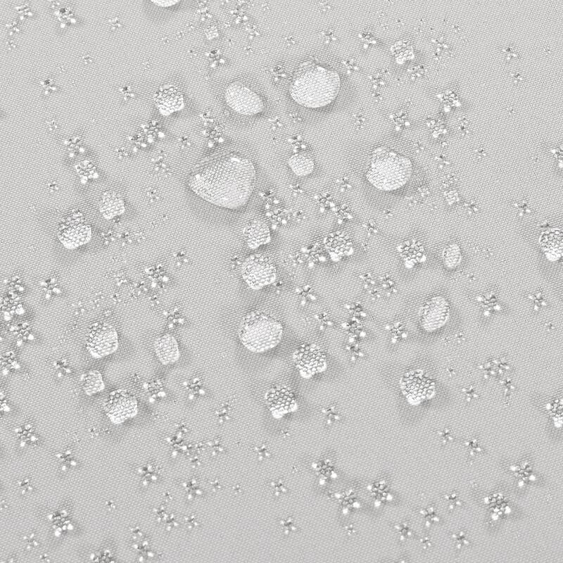 Gray All-Weather PE Rattan Outdoor Round Sectional Daybed Set