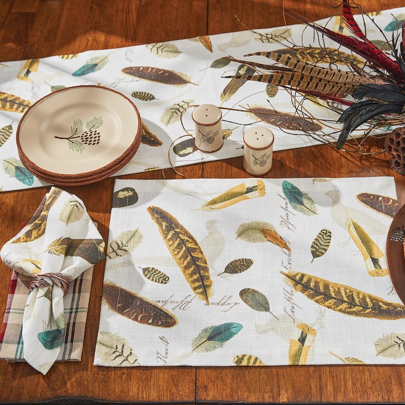 Park Designs Pheasant Run Table Runner 54''L - 13" x 54"