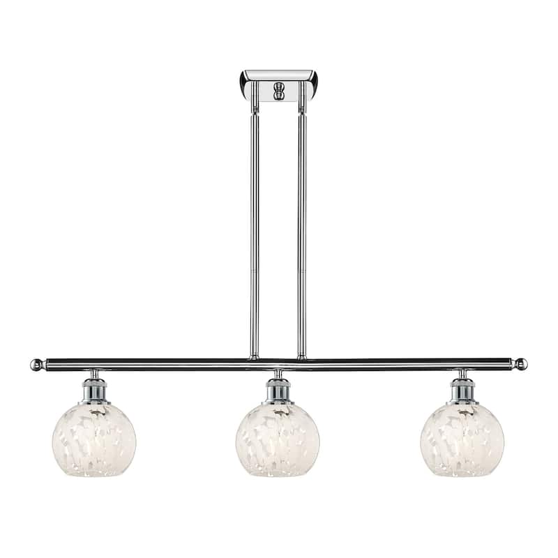 Innovations Lighting 516-3I-9-36-White Mouchette-Indoor Pendant White