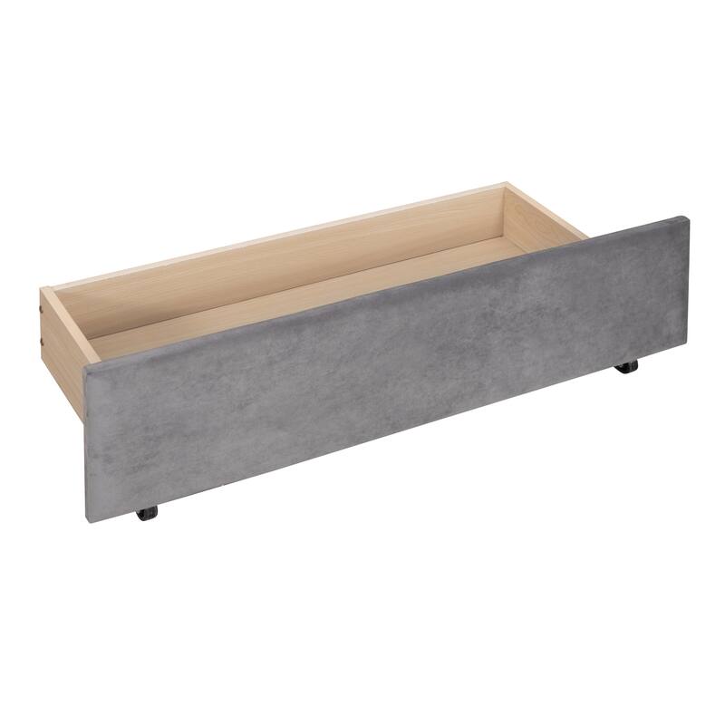 Modern Twin Daybed with Two Storage Drawers, Elegant Design