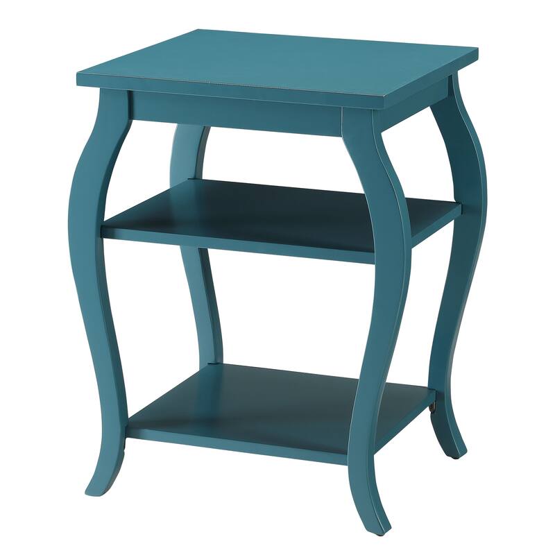 Andreas 2-shelf End Table