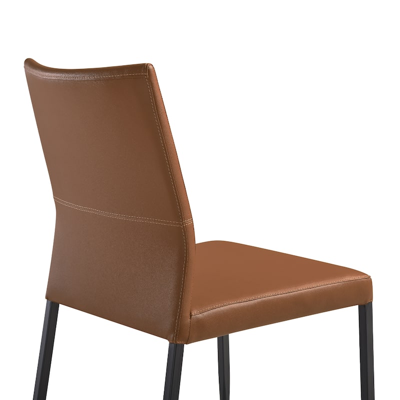 Kash Faux Leather Upholstered Parsons Dining Chairs - Set of 2/4/6