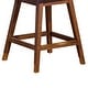 preview thumbnail 85 of 176, Amalie Upholstered Bar Stool, Swivel Counter Height Stool with Solid Wood Frame