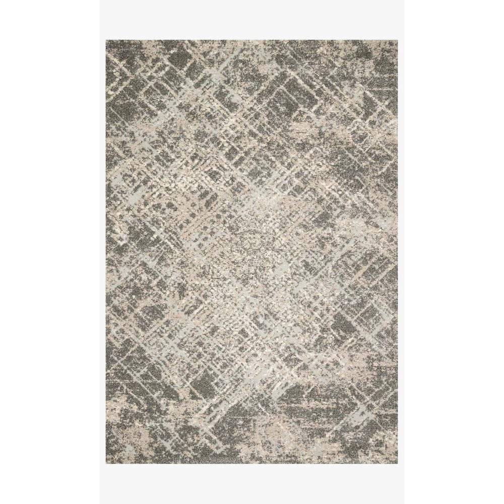 Alexander Home Mid-Century Modern Stone Abstract Area Rug