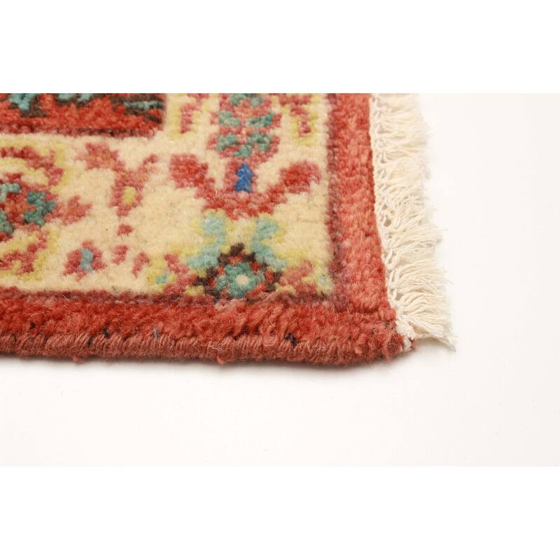 ECARPETGALLERY Hand-knotted Serapi Heritage Red Wool Rug - 2'5 x 11'1