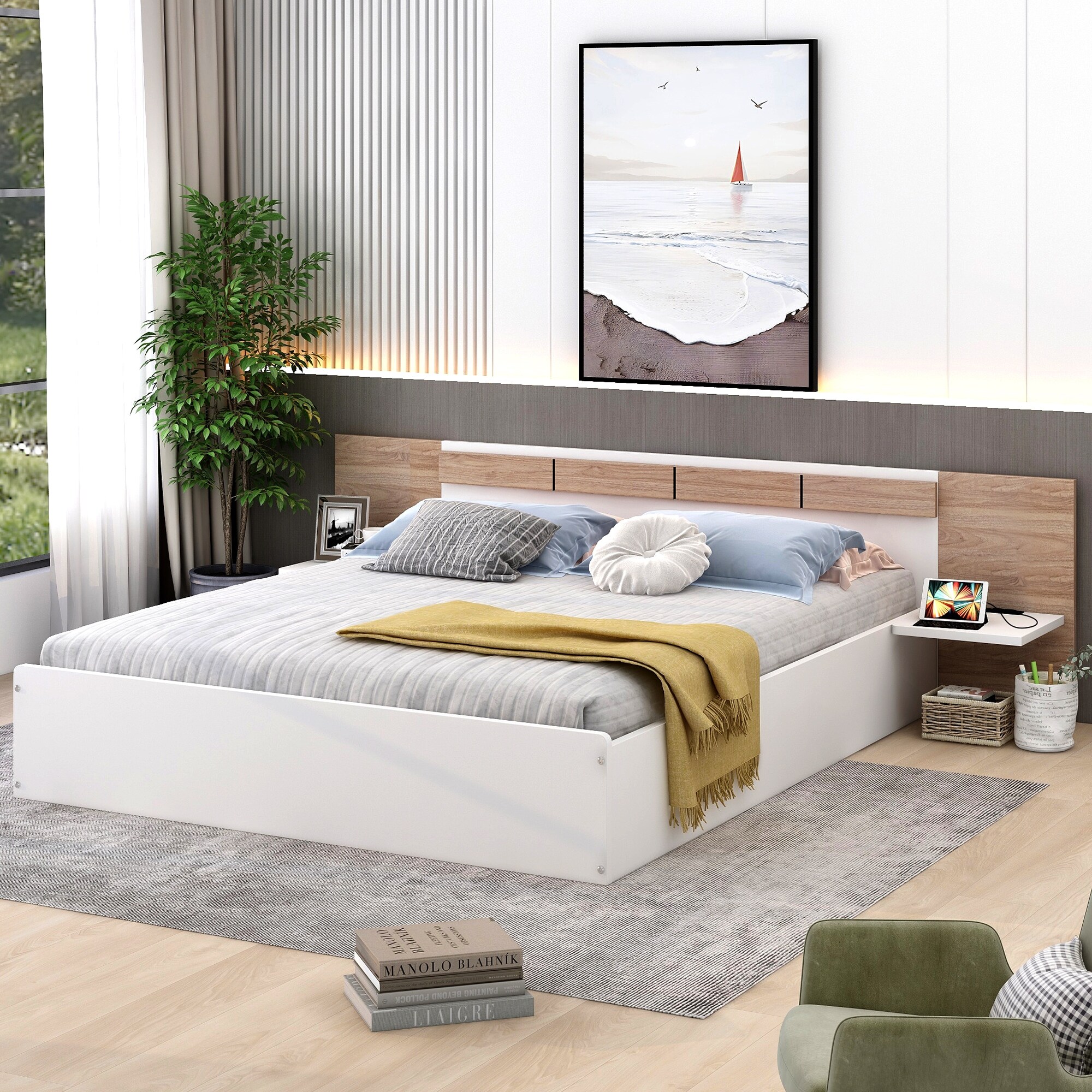 Queen size bed frame cost sale