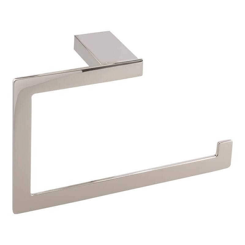 Atlas Homewares 9 Inch Wide Towel Ring from the Parker Collection - Polished Nickel