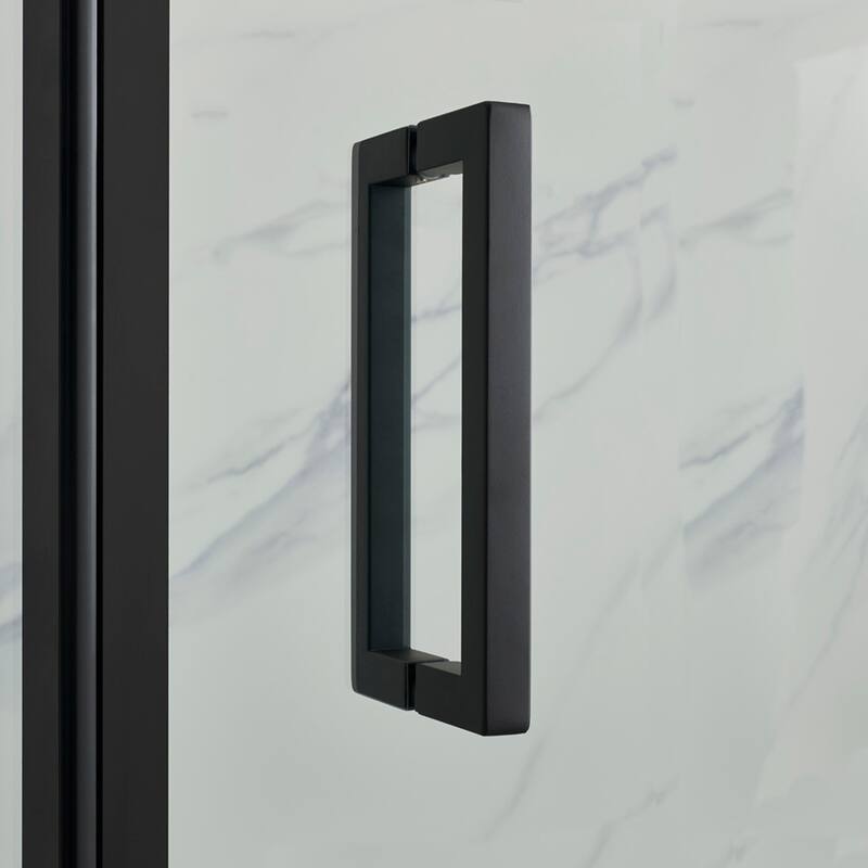 CRAFT + MAIN MRHG6074-GR Marina 74" High x 60" Wide Hinged Frameless