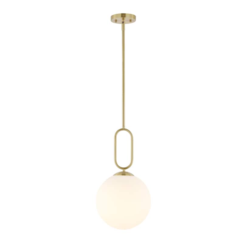 SAFAVIEH Lighting Danva Extendable Pendant - 10 in. W x 10 in. D x 27-57 in. H