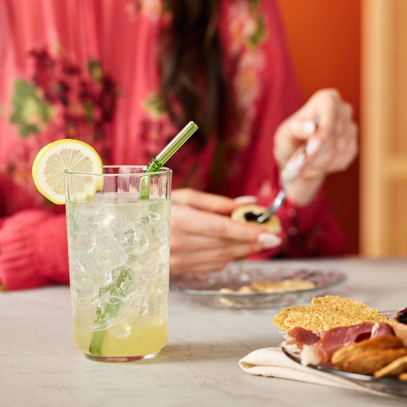 Libbey Paneled Tumbler Drinking Glasses, 17 ounce, Set of 6 - Set of 6