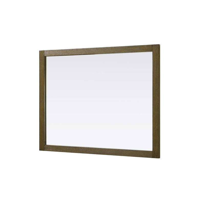 Solene Wooden Rectangle Mirror (42-48 x 36 in.)