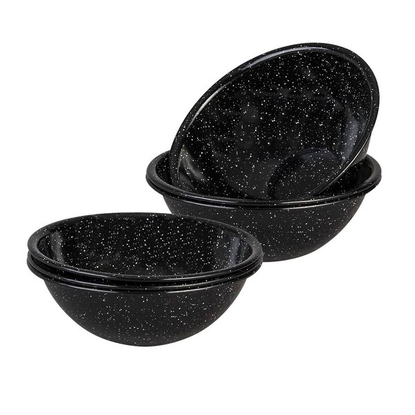 Granite Ware Set of 6 33 oz Enameled Bowls - 33 oz. - Bed Bath