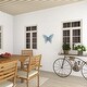 preview thumbnail 20 of 32, Iron Metal Eclectic Butterfly Wall Decor in Blue, Purple, or Green (16" H X 21" W) - 16 x 21