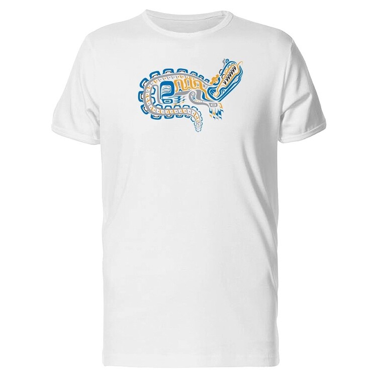 Shop Mayan Crocodile Design Tee Men S Image By Shutterstock Overstock 22363063