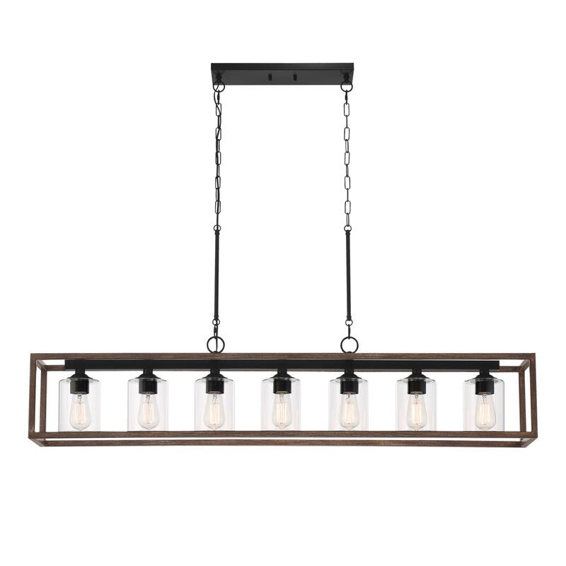 Roundhil 7-light Modern Farmhouse Kitchen Island Pendant Lighting
