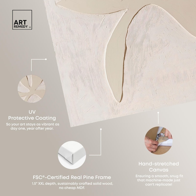 Desert Gleam Canvas by Art Remedy, Gallery Wrapped