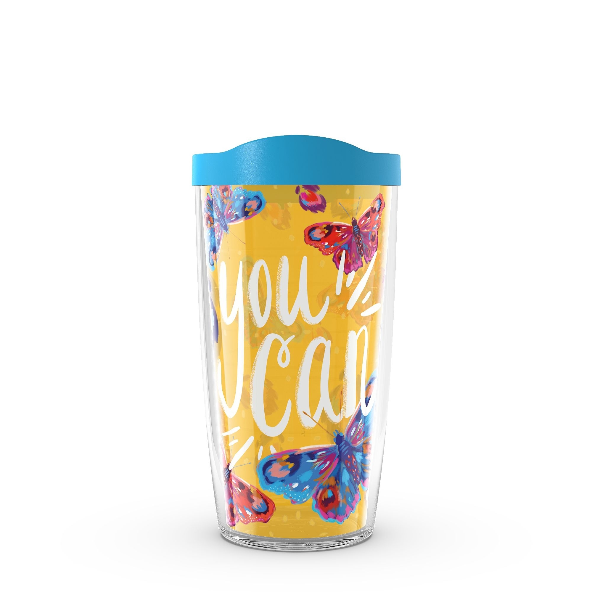 Tervis EttaVee You Can Made in USA Double Walled Insulated Travel Tumbler, Classic
