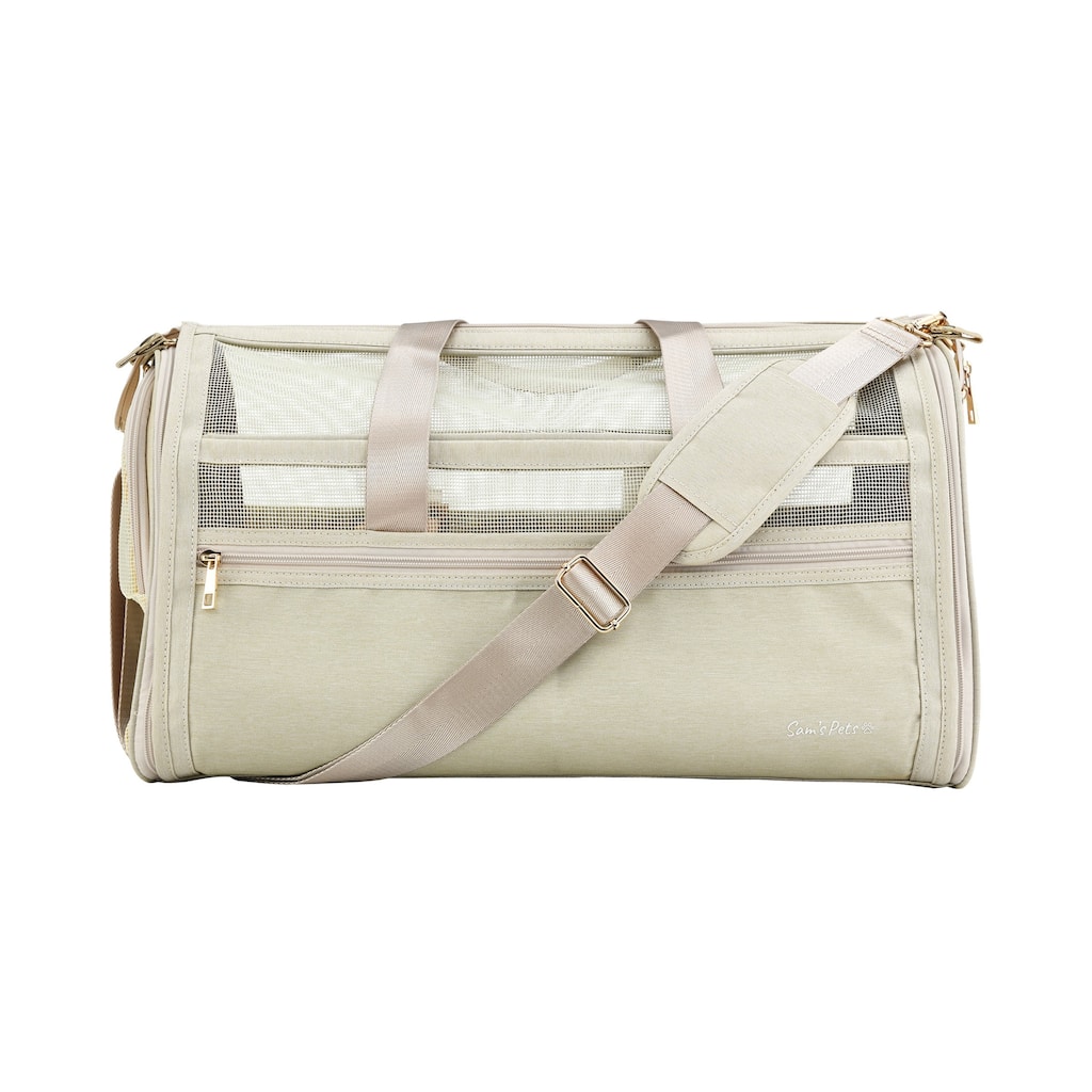 Scout 19'' Dog & Cat Carrier Bag Beige - 19