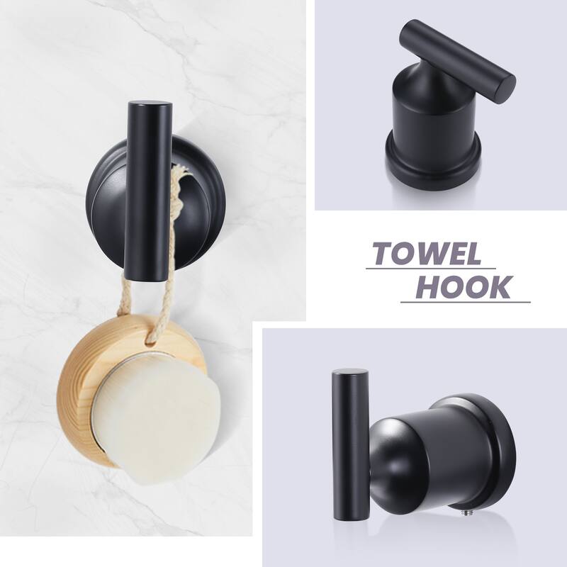 3-Piece Bath Hardware Set with Mounting Hardware
