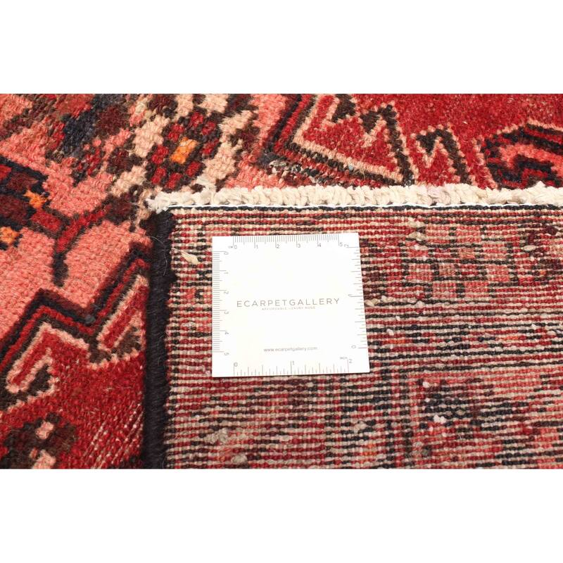 ECARPETGALLERY Hand-knotted Andelz Red Wool Rug - 2'11 x 6'3