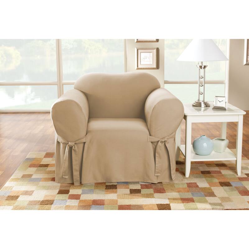 SureFit Duck 1 Piece Chair Slipcover