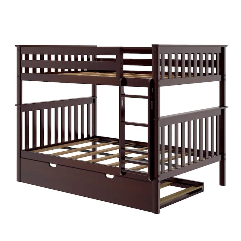 Max and Lily Twin over Twin Bunk Bed with Trundle