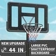 preview thumbnail 4 of 5, 6.6-10ft Height Adjustable Portable Basketball Hoop Stand with Wheels