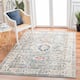 SAFAVIEH Madison Andra Boho Oriental Distressed Rug - 3' x 5' - Grey/Ivory