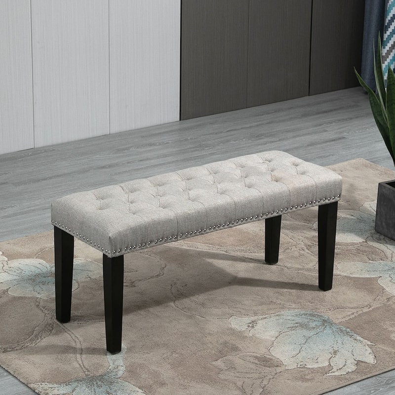 Maypex 38 in. Upholstered Bench