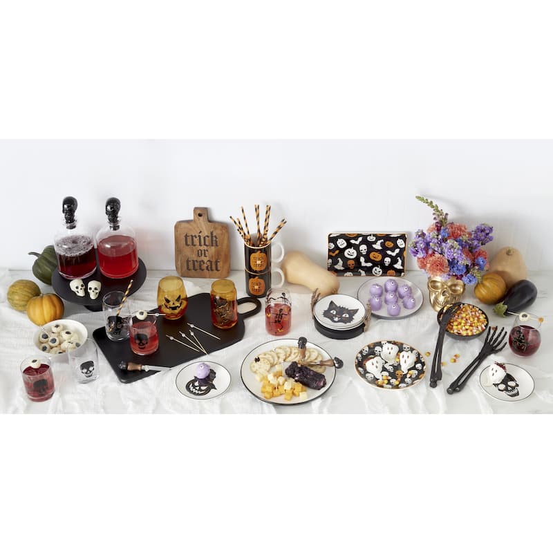 Oneida Vintro Halloween Can Coolers, Set of 4