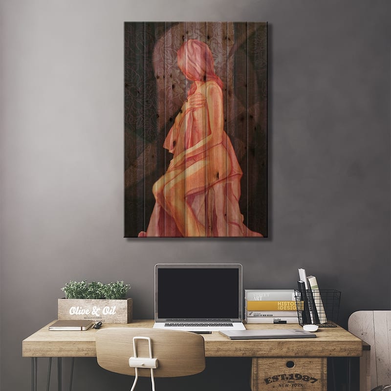 Warm Memories Print On Wood by Oleg Kaznacheiev - Multi-Color
