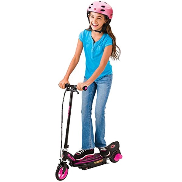 Razor E90 Power Core Electric Scooter, Extended Warranty and Deco