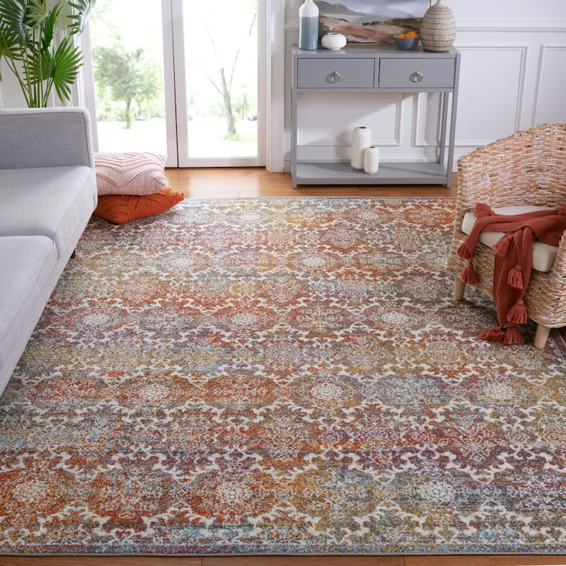 SAFAVIEH, Madison Merry Vintage Boho Oriental Rug