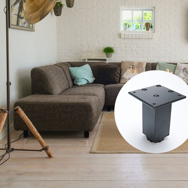 4 Inch Furniture Legs Aluminium Alloy Adjule Height Couch Aluminium Alloy Adjule Height Couch