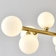 preview thumbnail 52 of 55, 16 Lights Dining Room Chandeliers Modern Sputnik Light Fixture - 55in