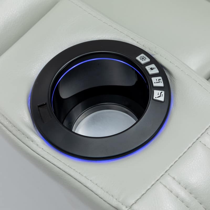 MultiFunctions Led Lift Recliner,Leather recliners with Cup Holder,Bluetooth,USB Ports,Tray