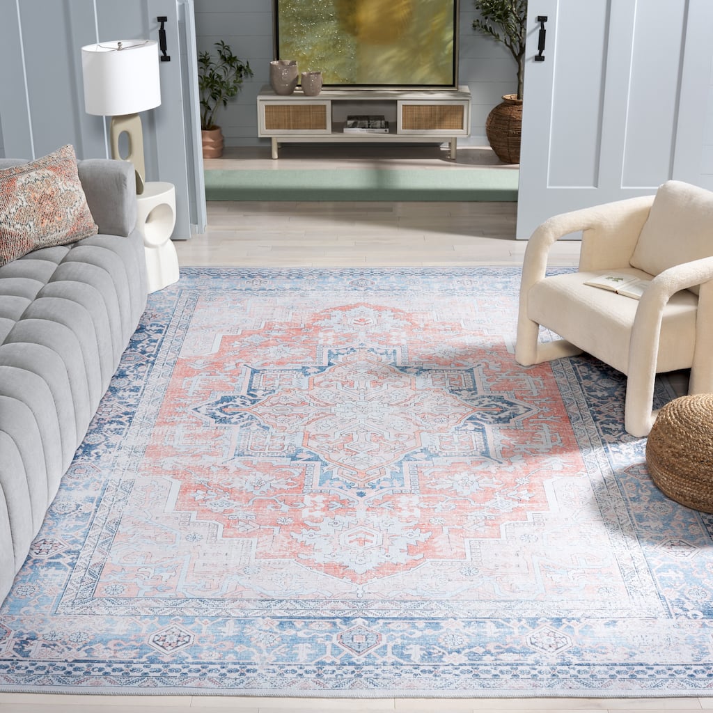 SAFAVIEH Arizona Heepke Vintage Machine Washable Rug